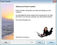 Presto Transfer Firefox and Thunderbird screenshot